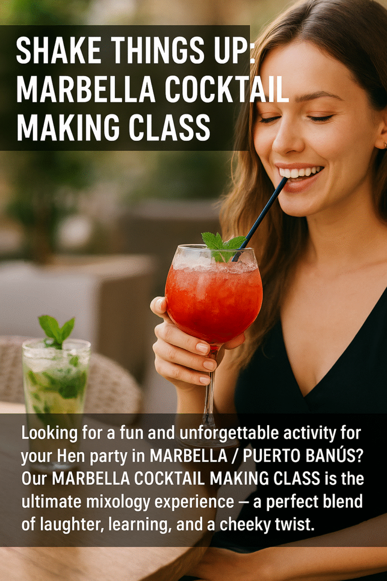 Marbella Cocktail Making Class